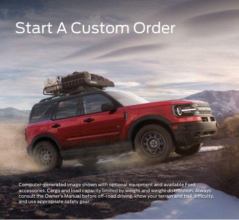 Start a custom order | Benna Ford in Superior WI