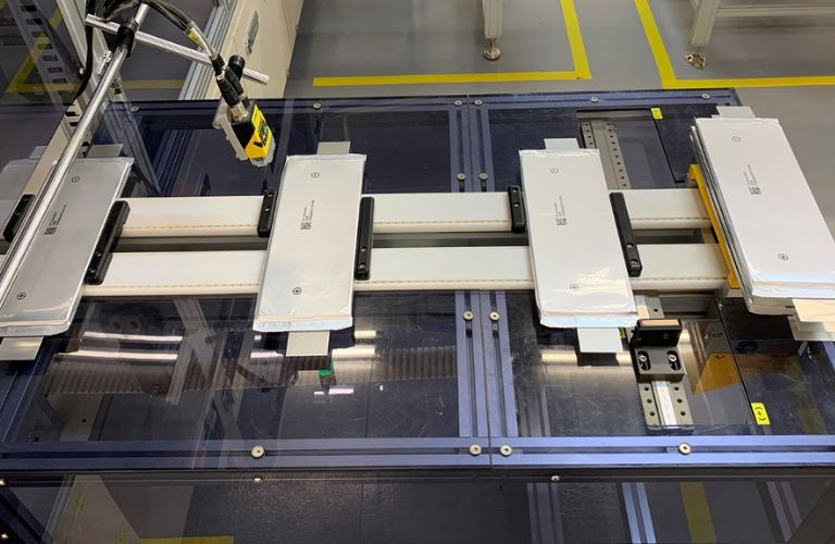 Ford Battery Cells in Production
