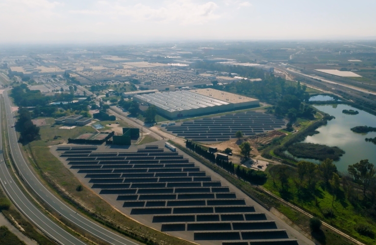 Ford solar power plant
