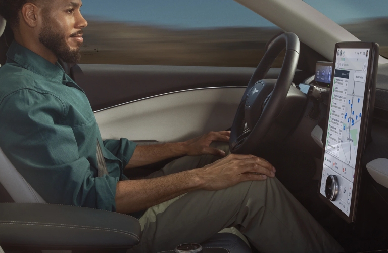 Ford BlueCruise Hands-Free Driving in Mustang Mach-E