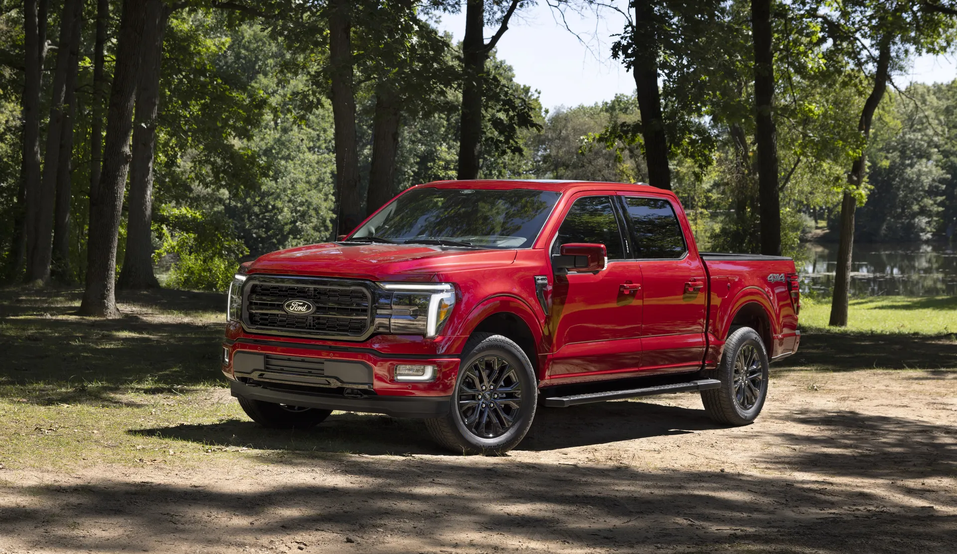 Side View of the 2024 Ford F-150