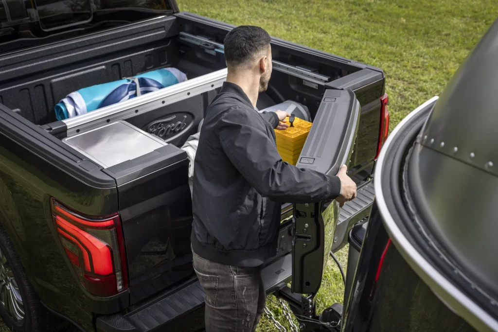 Pro Access Tailgate on the 2024 Ford F-150
