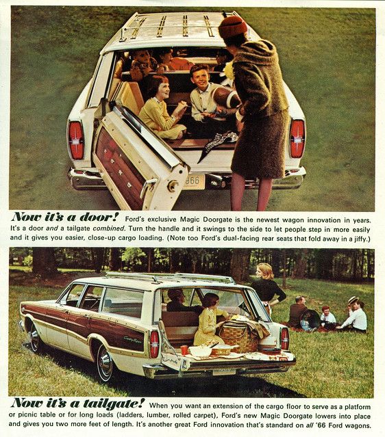 1966 Ford Magic Doorgate Advertisement