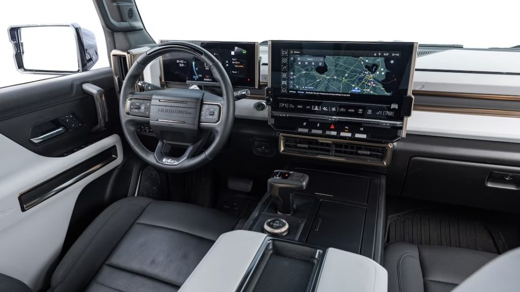 New GMC Hummer EV3X Interior Dash