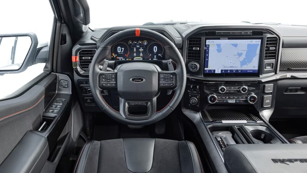 New Ford F-150 Raptor Interior Dash