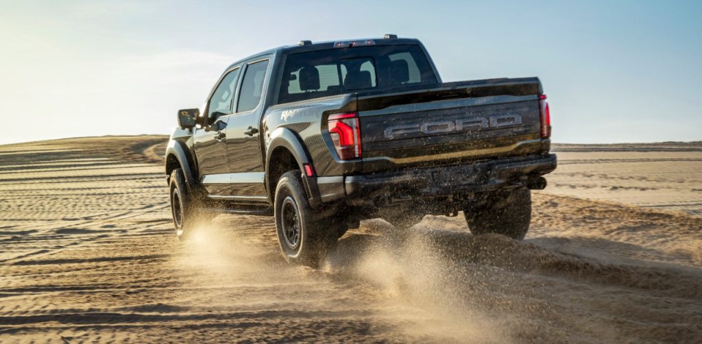 2024 Ford F-150 Raptor Rear View