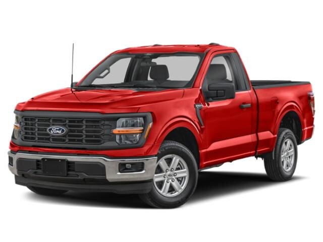 Vermillion Red 2024 Ford F150 XL
