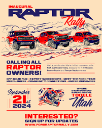 Inaugural Raptor Rally Flyer