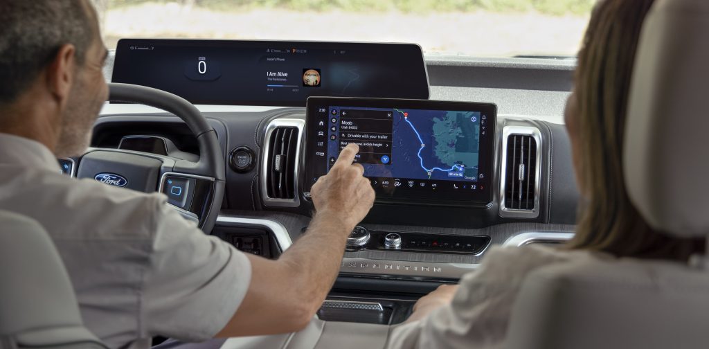 The Magnificent All-New 2025 Ford Expedition's Stellar Infotainment Screen