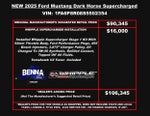 2025 Ford Mustang Dark Horse