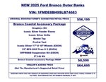 2025 Ford Bronco Outer Banks Coastal Package