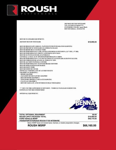2025 Ford F-150 ROUSH Nitemare