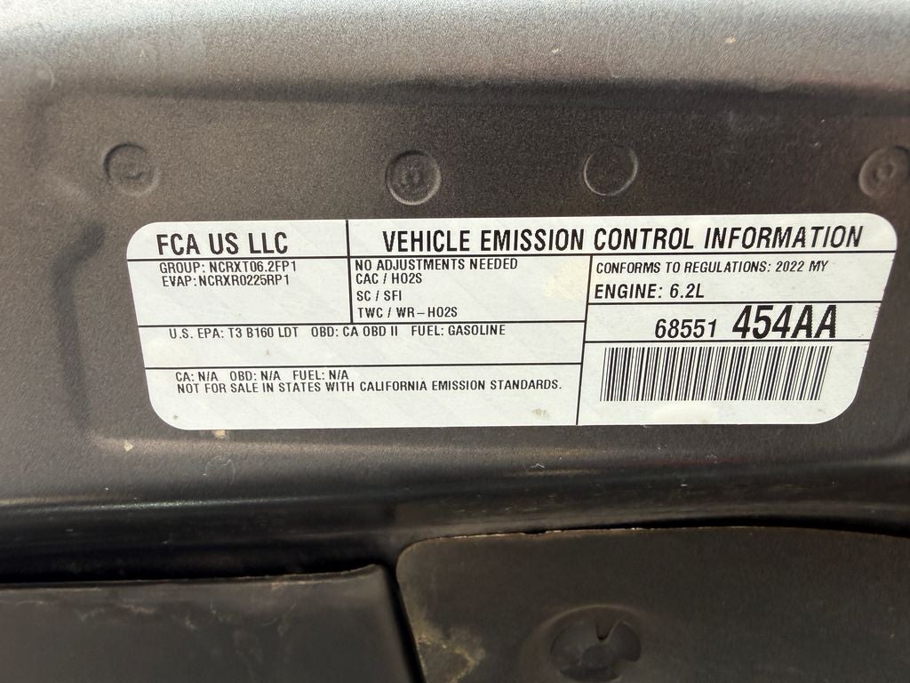 2022 RAM 1500 TRX