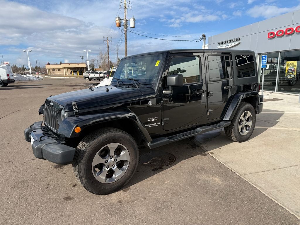 2016 Jeep Wrangler Unlimited Sahara