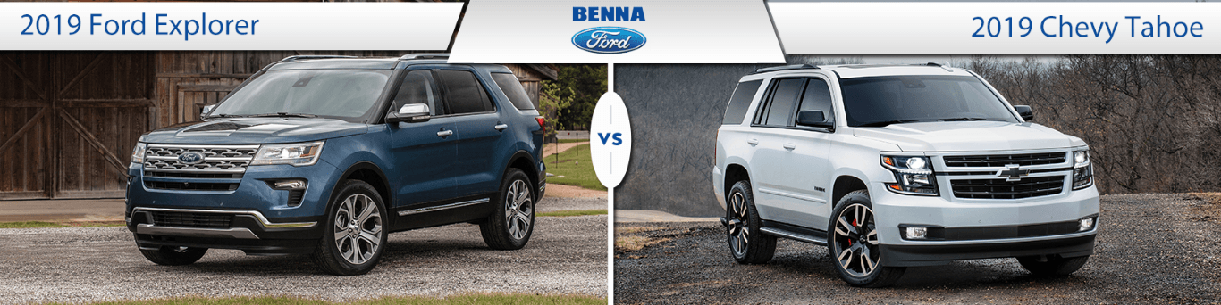 Ford Explorer vs. Chevrolet Tahoe