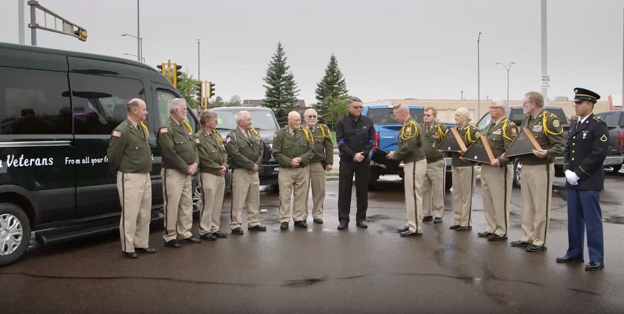 Pat Ringold Military Service Van