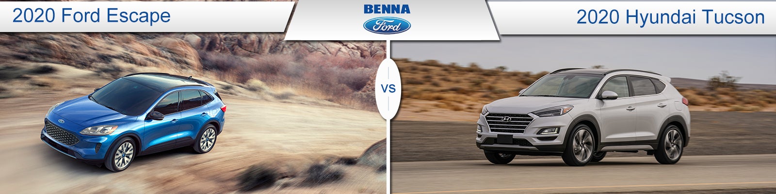 Ford Escape vs Hyundai Tucson