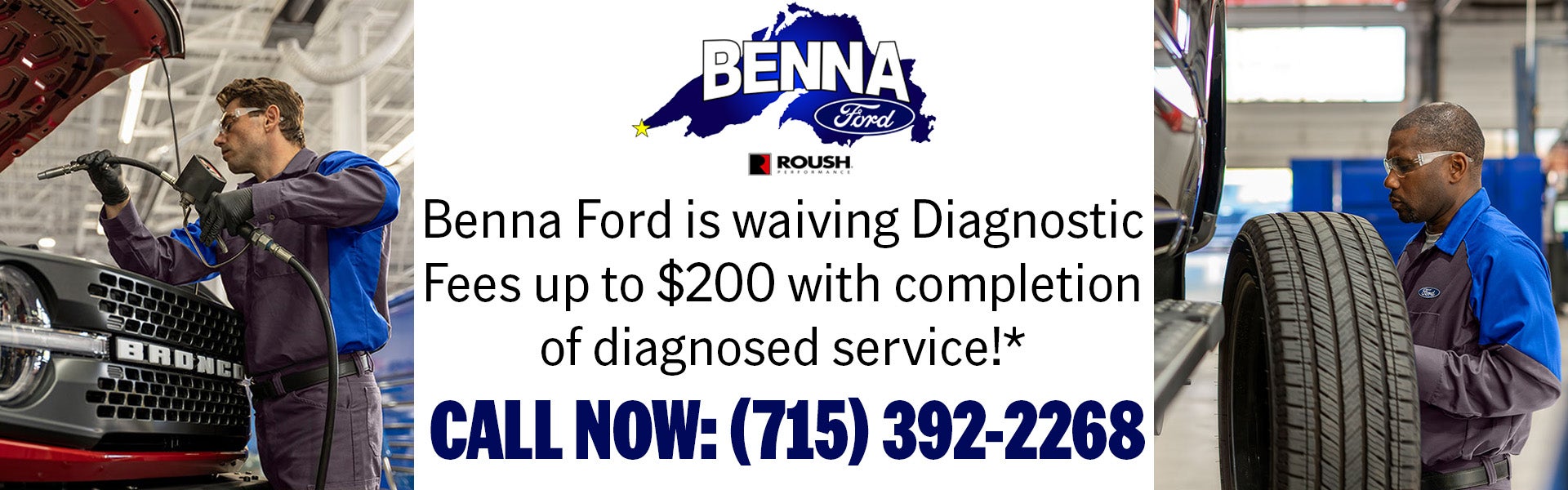 Exclusive Benna Ford Service Offer