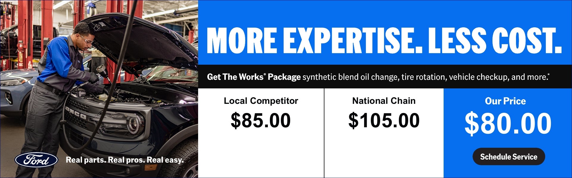 Get The Works Package at Benna Ford