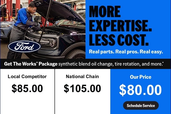 Get The Works Package at Benna Ford