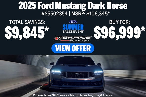 2025 Ford Mustang Dark Horse