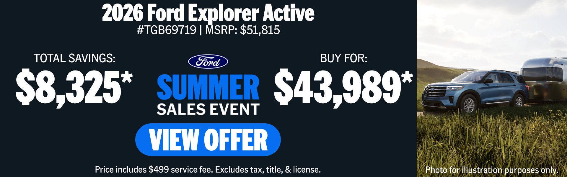 2026 Ford Explorer Active