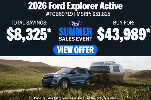 2026 Ford Explorer Active