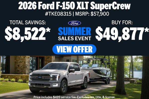 2026 Ford F-150 XLT