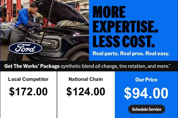 Get The Works Package at Benna Ford