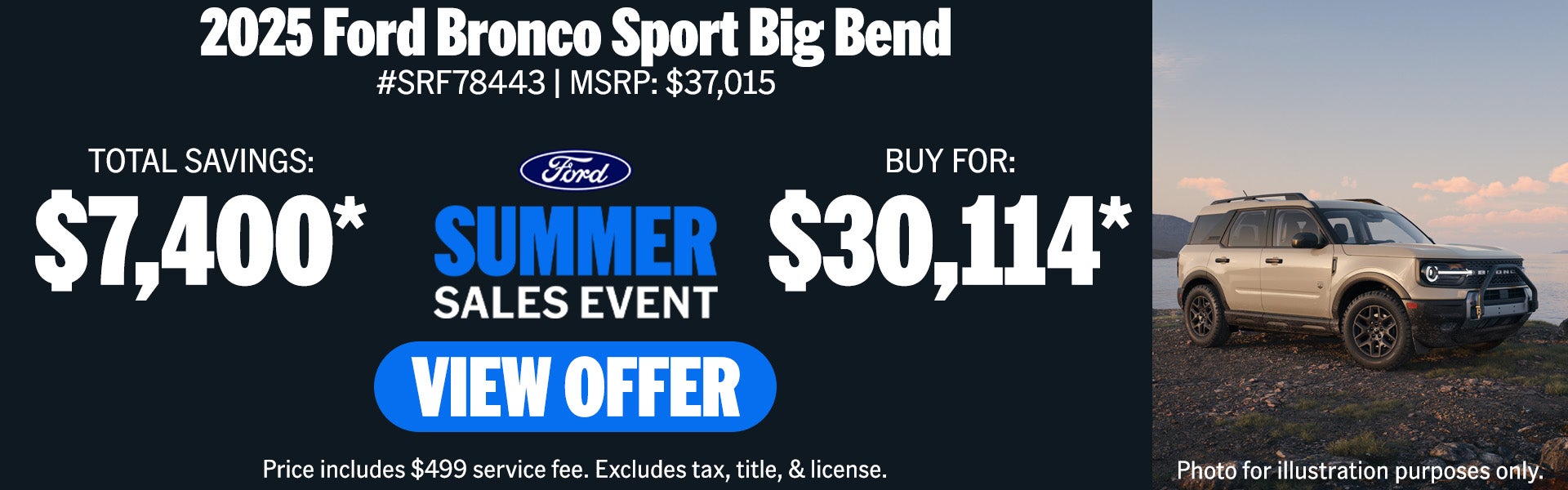 2025 Ford Bronco Sport Big Bend