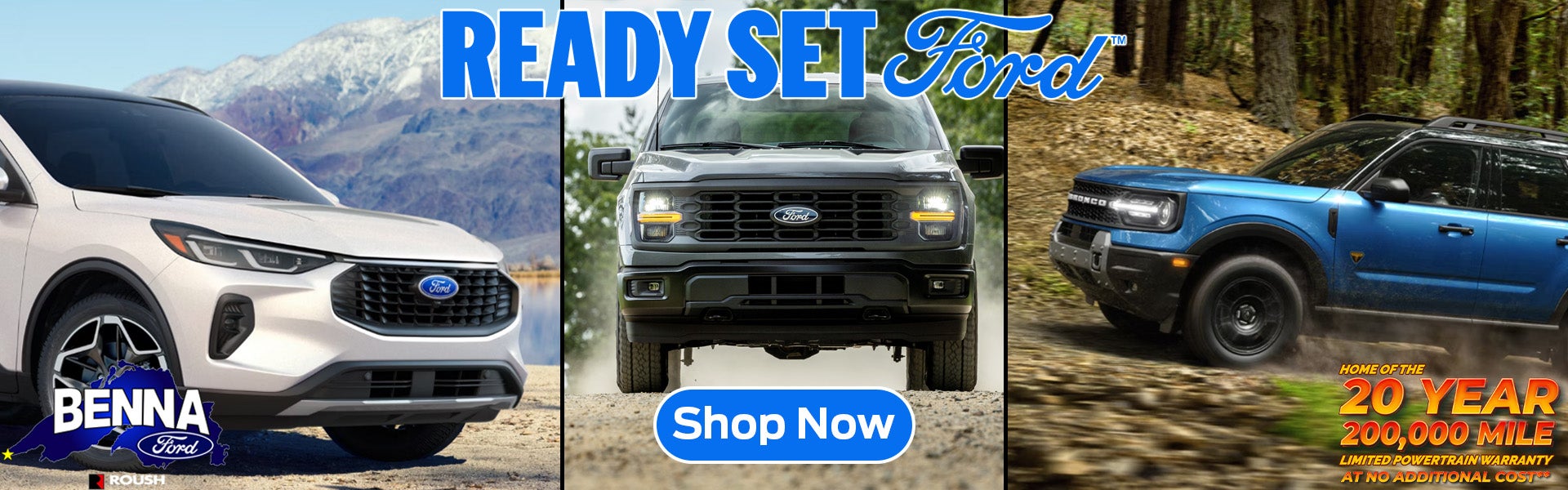 Ready. Set. Ford.