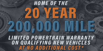 20 Year Warranty