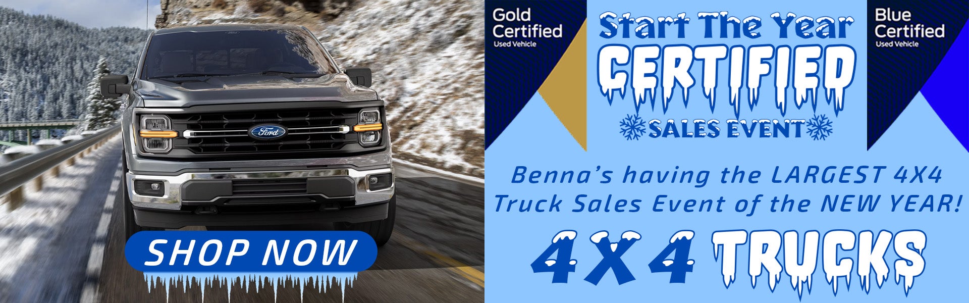 Start The Year With Certified Pre-Owned 4X4 Trucks