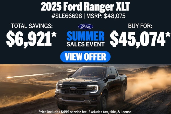 2025 Ford Ranger XLT