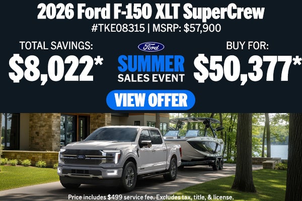 2026 Ford F-150 XLT