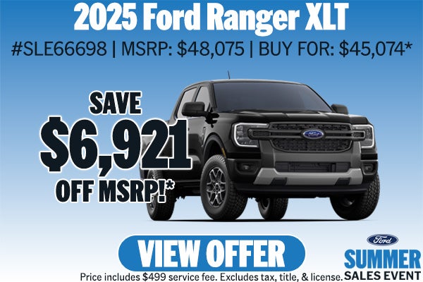 2025 Ford Ranger XLT