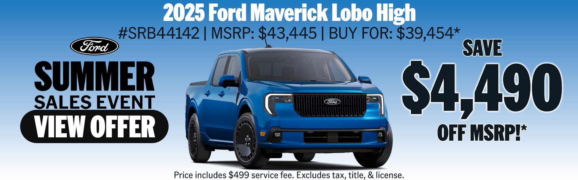 2025 Ford Maverick Lobo High