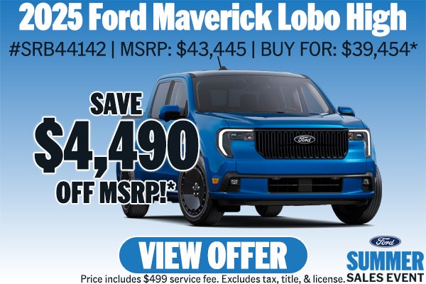 2025 Ford Maverick Lobo High