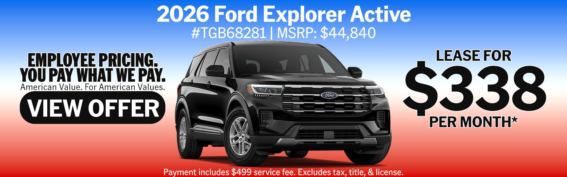 2026 Ford Explorer Active