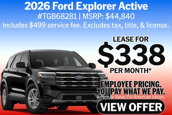 2026 Ford Explorer Active