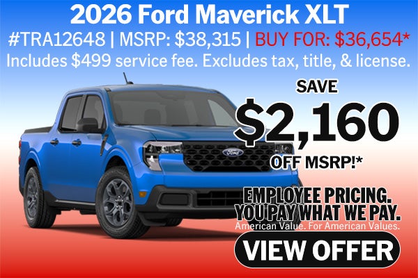 2026 Ford Maverick XLT