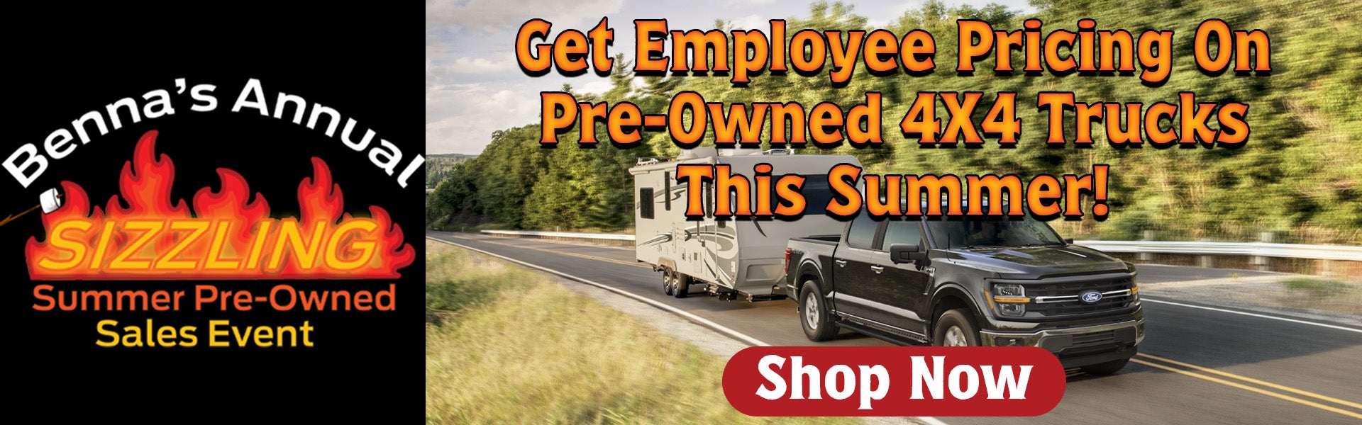 Employee Pricing on Pre-Owned 4X4 Trucks