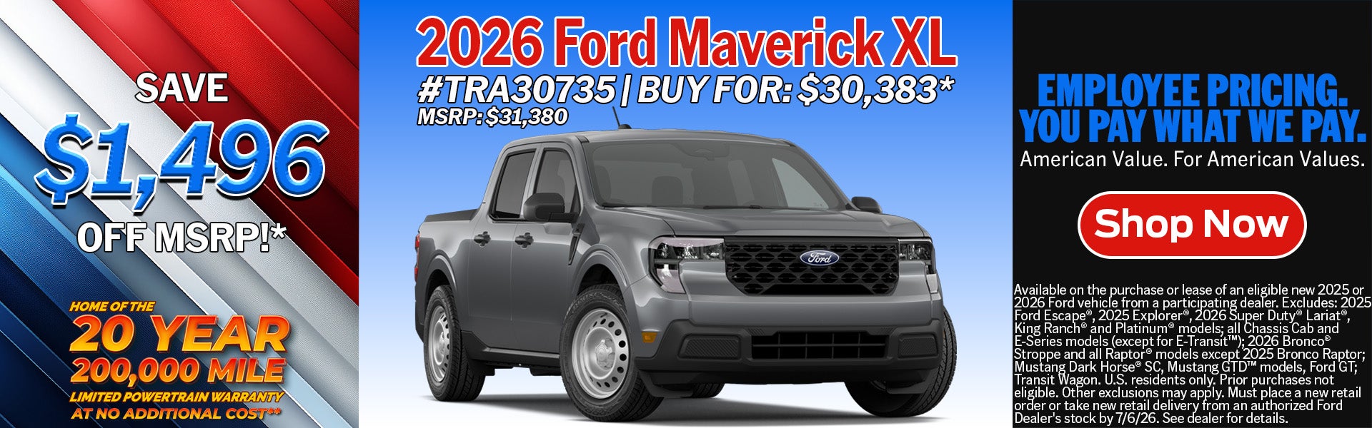 2026 Ford Maverick XL
