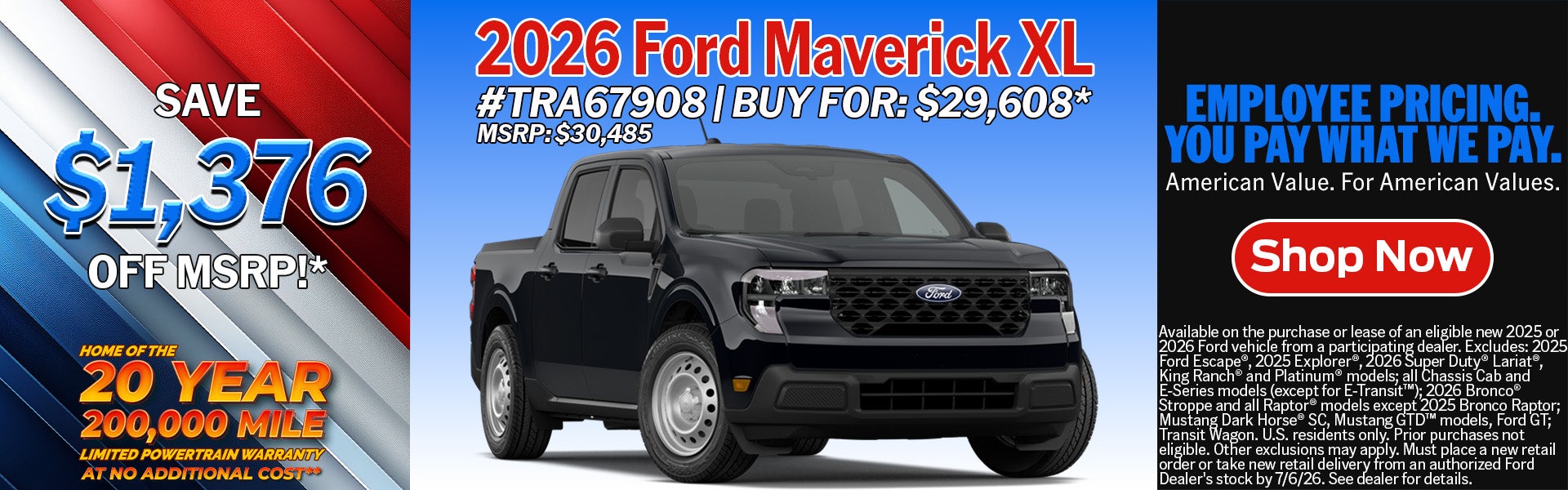 2026 Ford Maverick XL