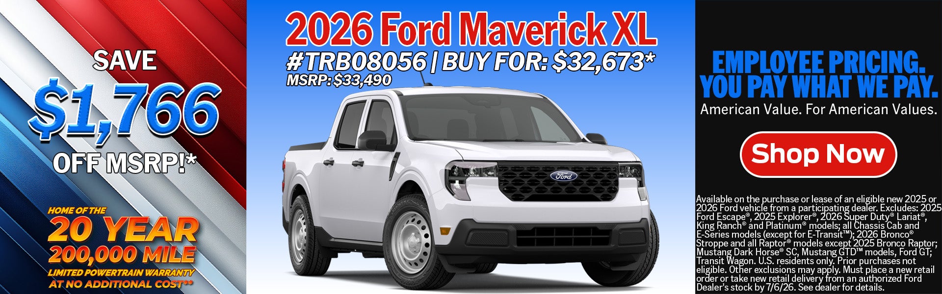 2026 Ford Maverick XL