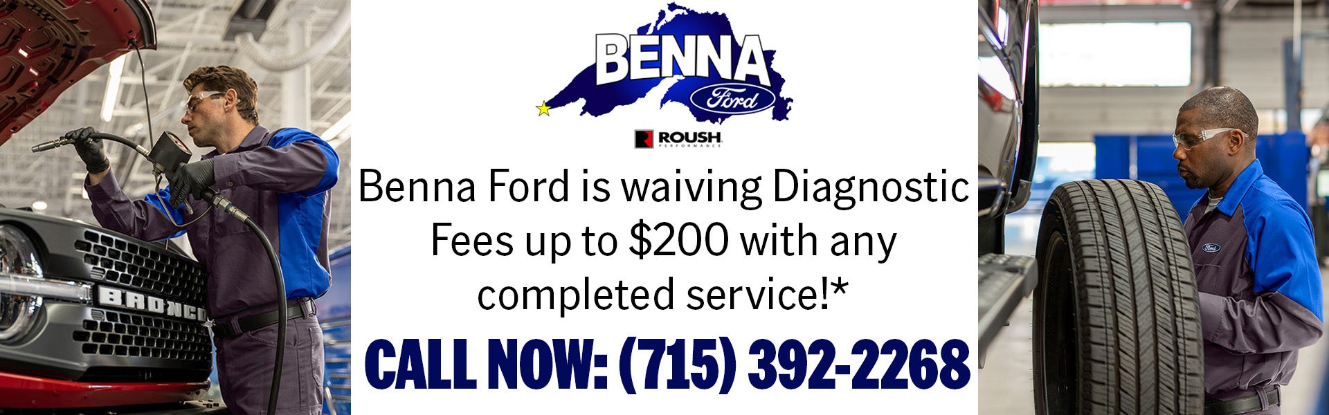 Exclusive Benna Ford Service Offer
