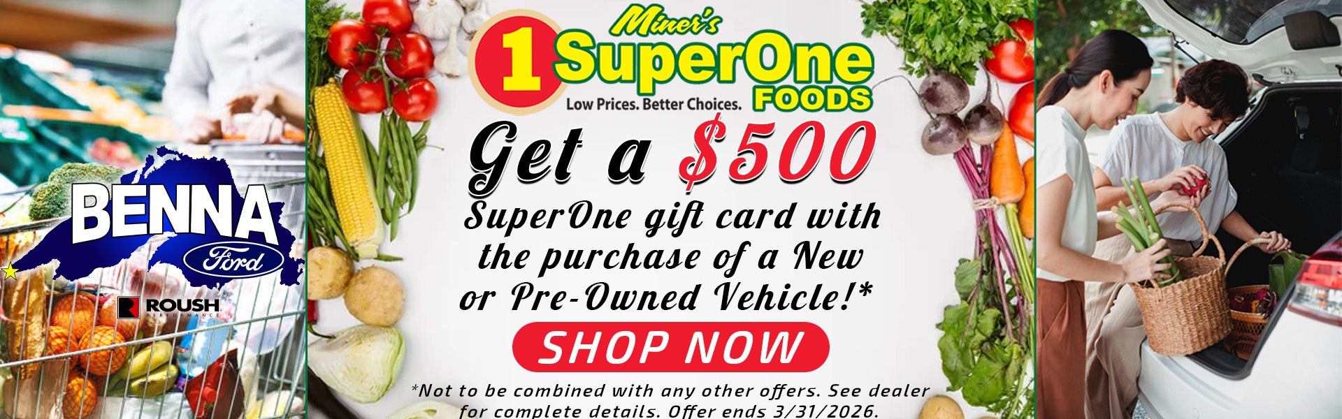 SuperOne Gift Card Promotion Benna Ford