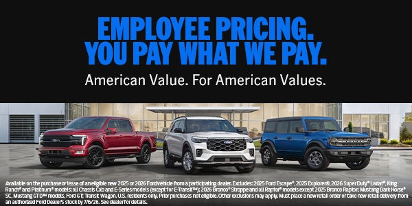 Ford Employee Pricing
