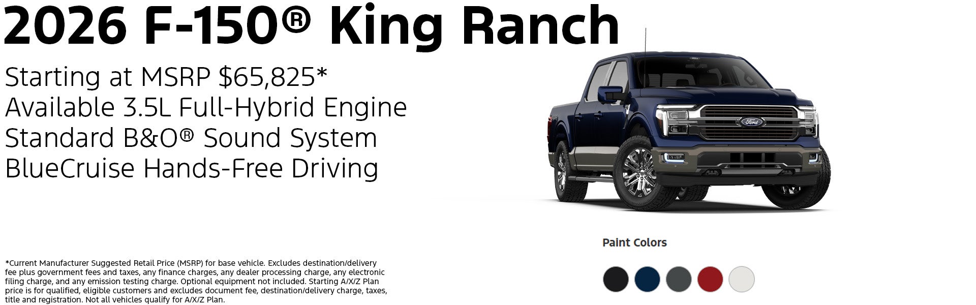 2026 Ford F-150 King Ranch Features