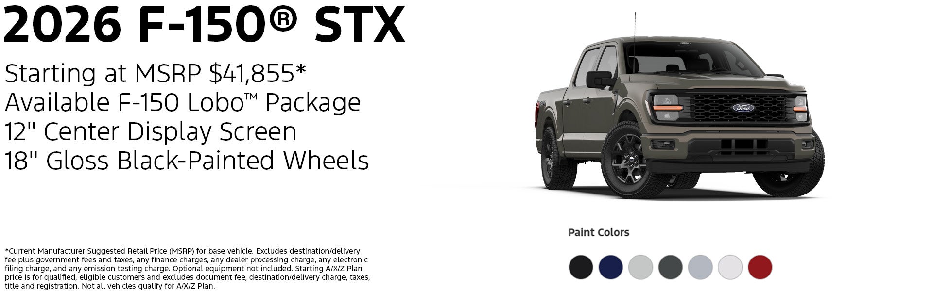 2026 Ford F-150 STX Features